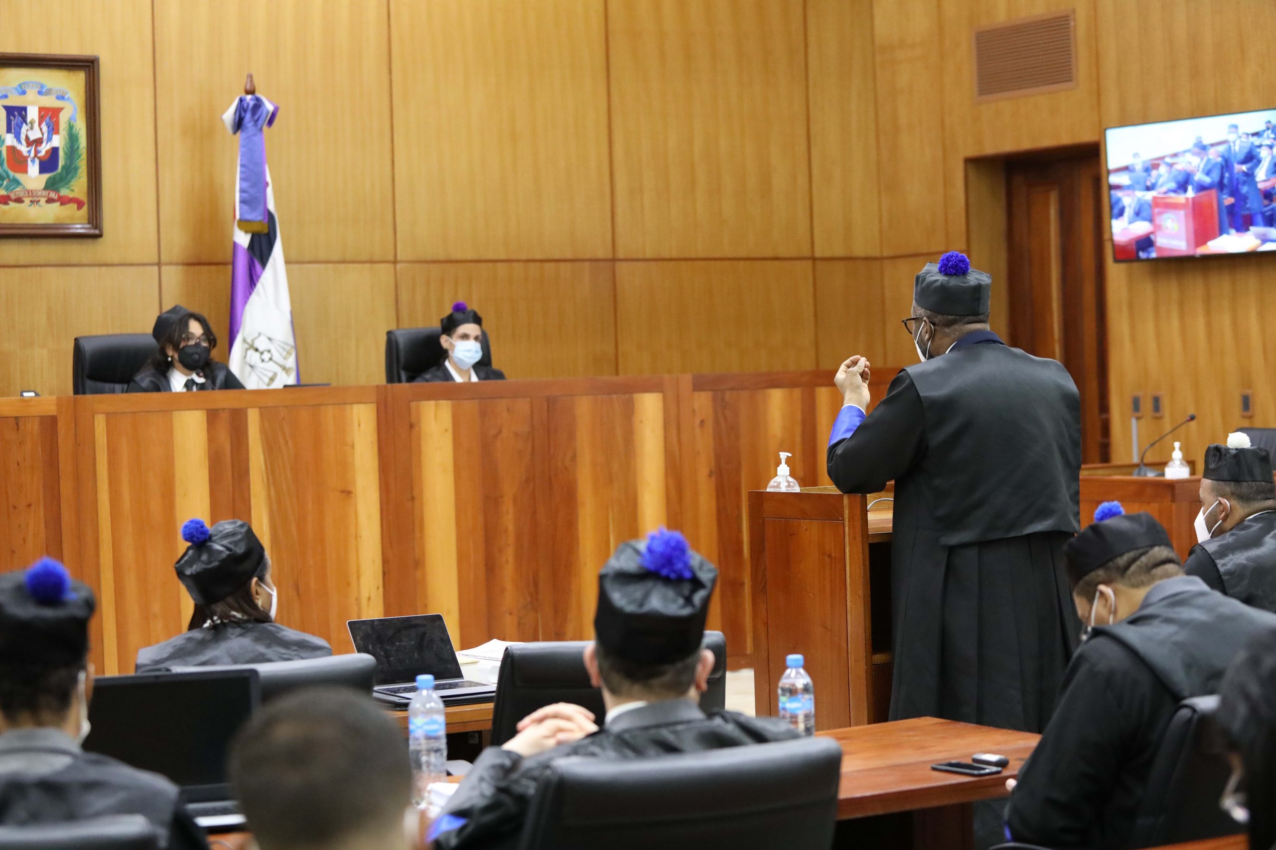 El magistrado Wilson Camacho se dirige a las juezas que conocen el expediente 1 scaled