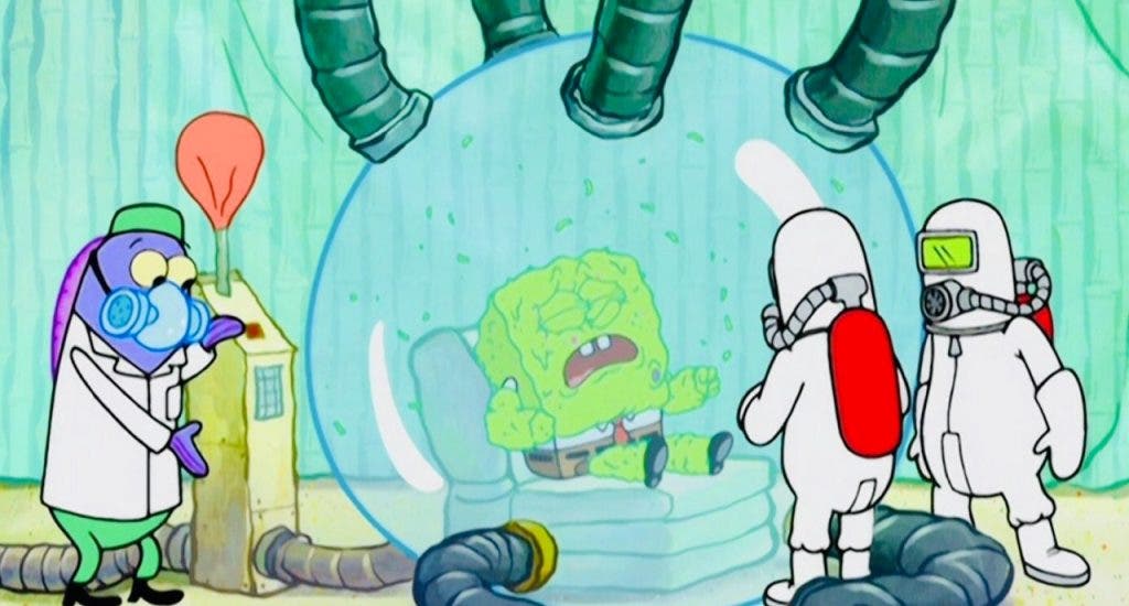 Nickelodeon elimina un episodio de SpongeBob sobre un virus con cuarentena 1024x550 1