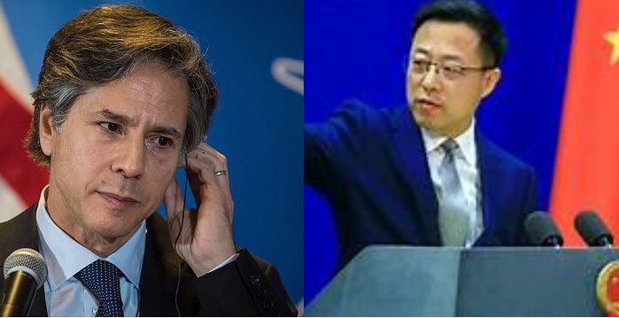 El secretario de Estado de EE.UU . Antony Blinken converso por telefono con Yang Jiechi el responsable del Partido Comunista de China PCCh para Asuntos Exteriores