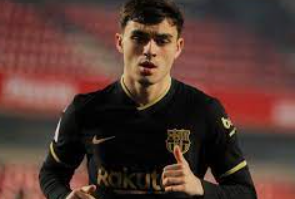 El futbolista del FC Barcelona Pedro Gonzalez Pedri´
