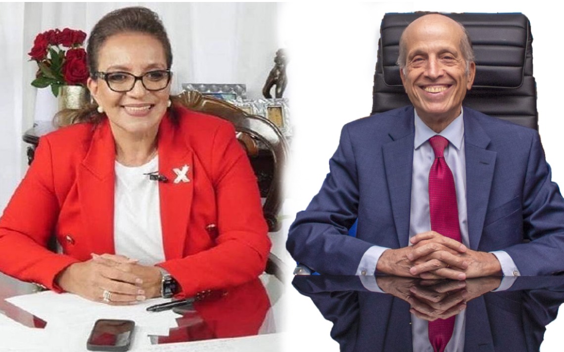 Xiomara Castro y Max Puig