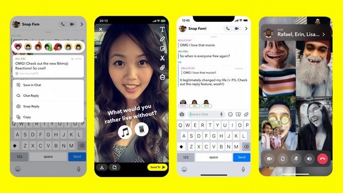 snapchat estrena una funcion de encuestas creadas a partir de emojis