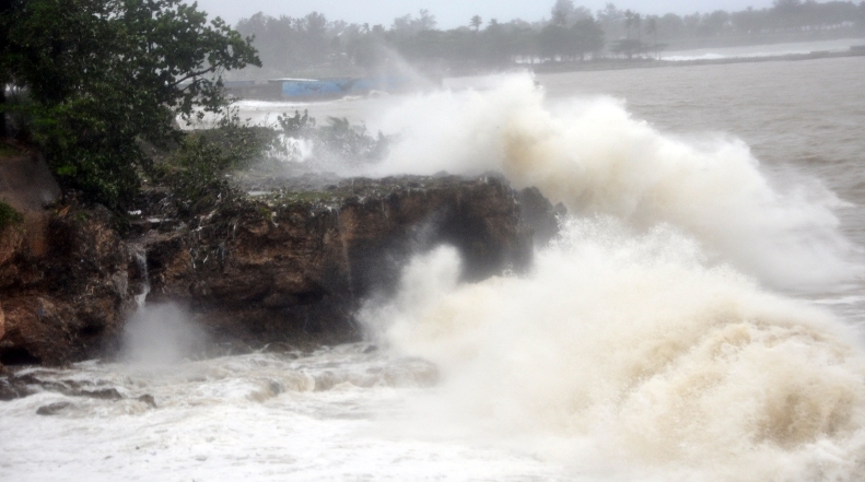 Oleaje fuerte Onamet meteorologia RD