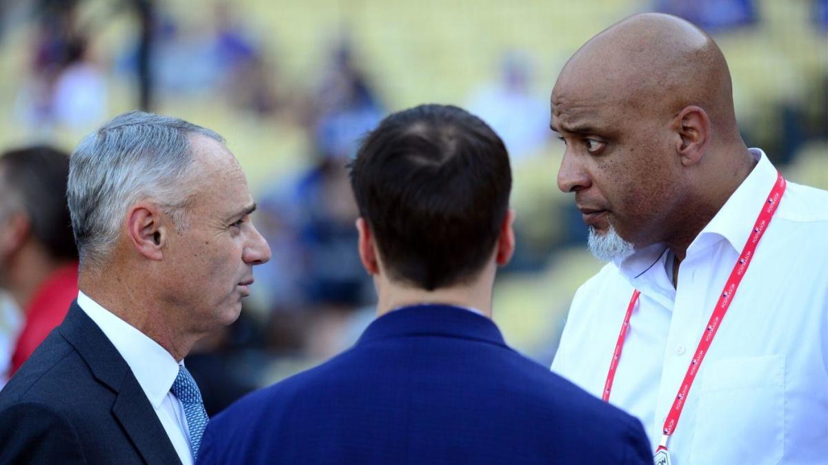 tony clark rob manfred
