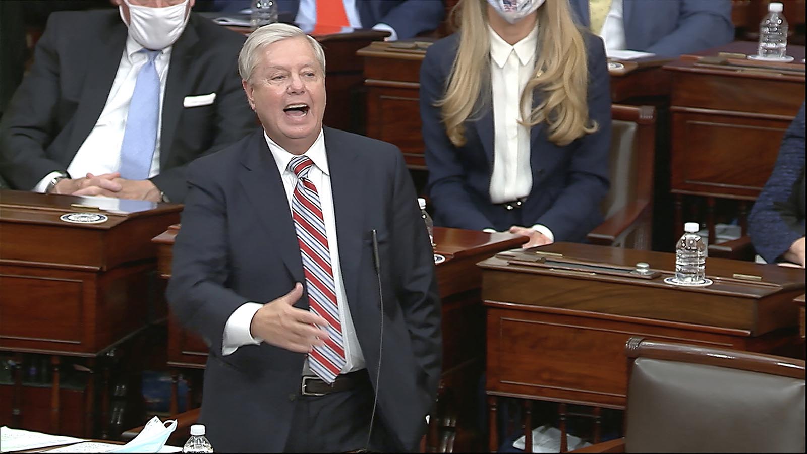 senador republicano Lindsay Graham