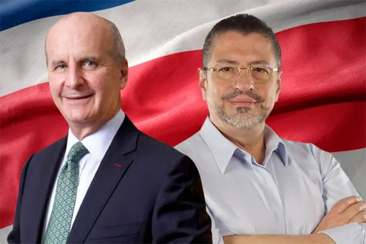 Rodrigo Chaves y JM Figueres