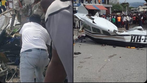 accidente de avion en haiti