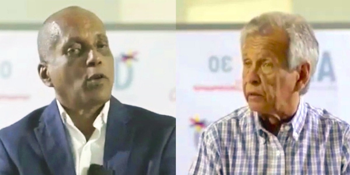 Andres Santana y Enrique De Leon