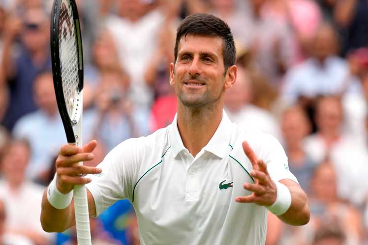 tenista serbio Novak Djokovic wimbledon