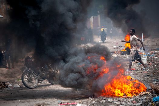 protestas haiti 2