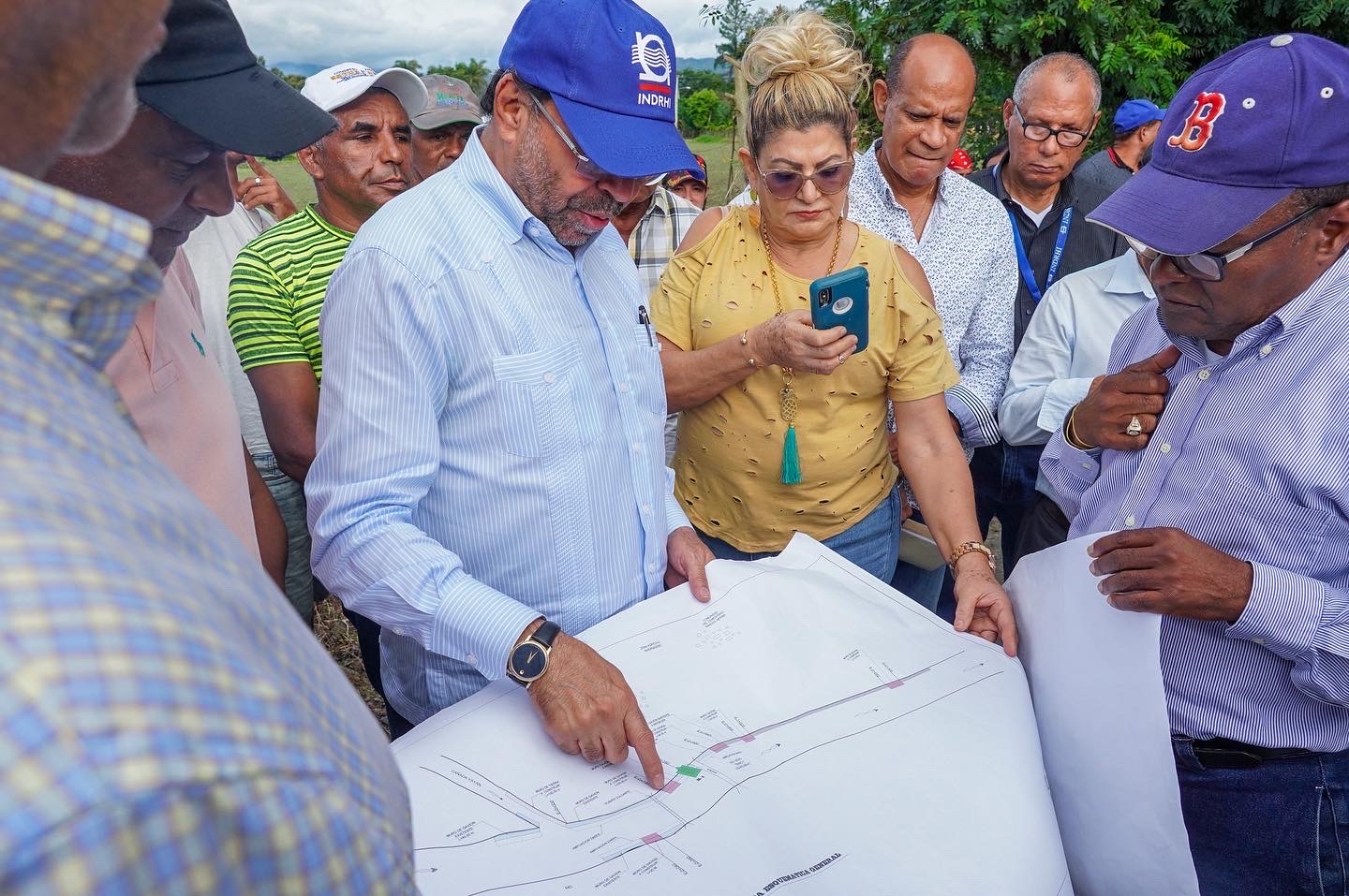 Foto 2. Caba Romano durante recorrido.