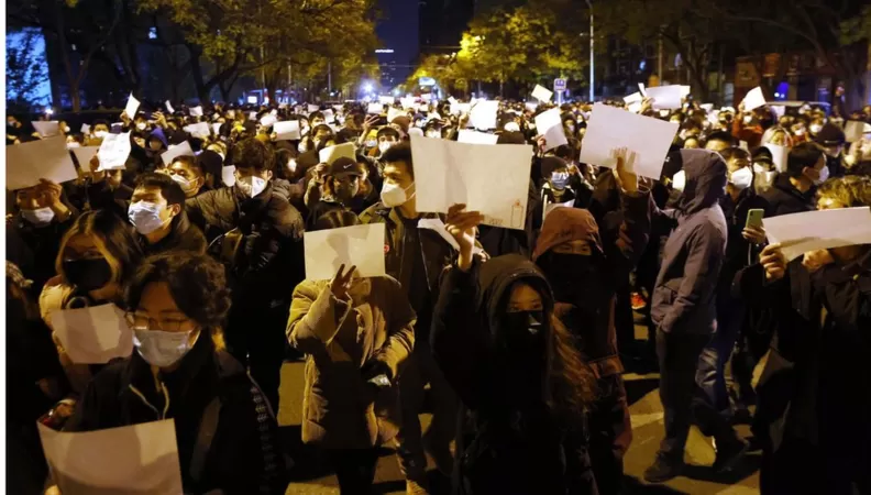 Protestas en China 1