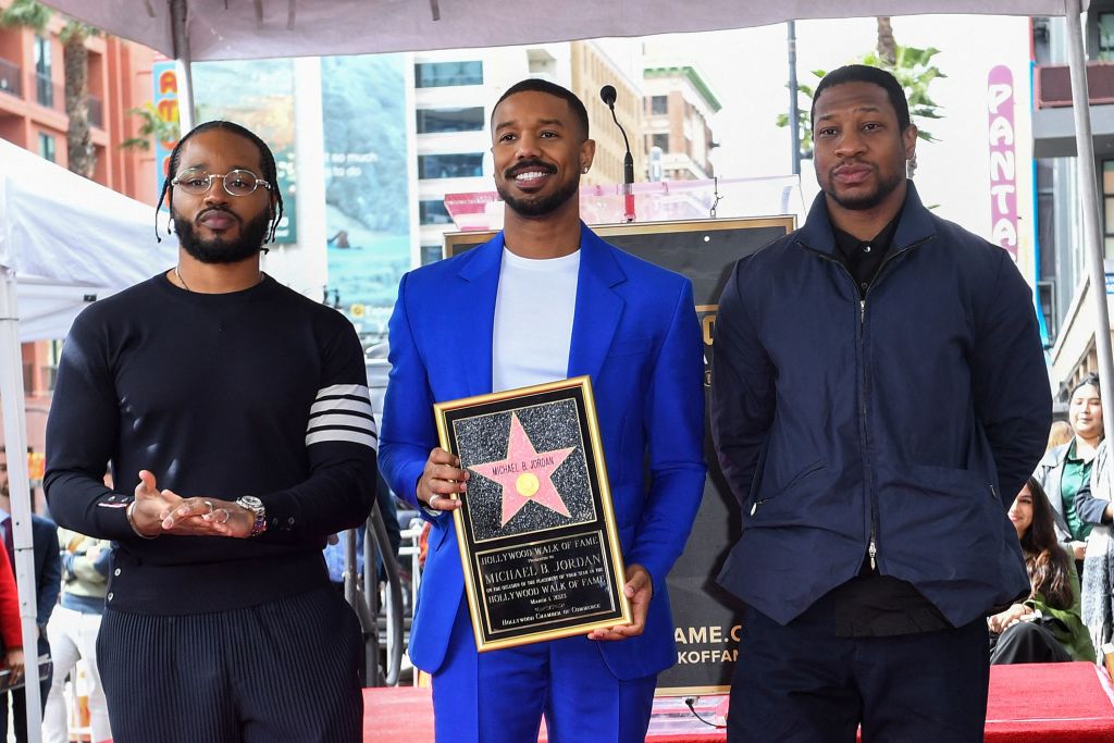 Michael B Jordan recibe su estrella en el paseo de la fama