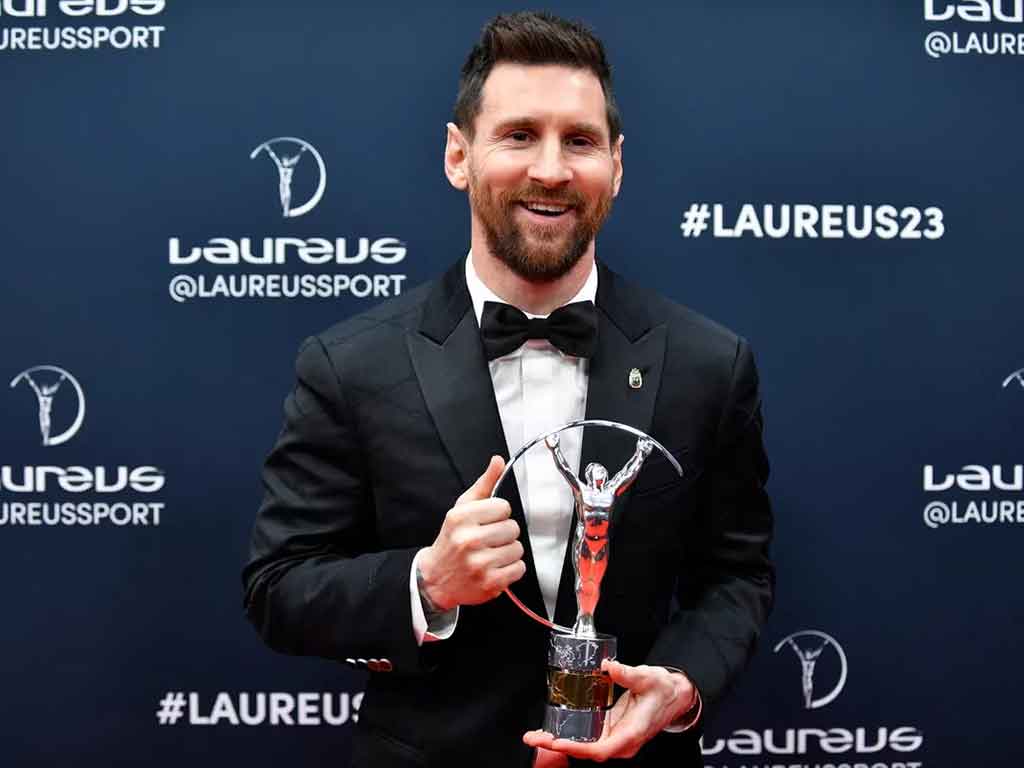 messi premios laureus