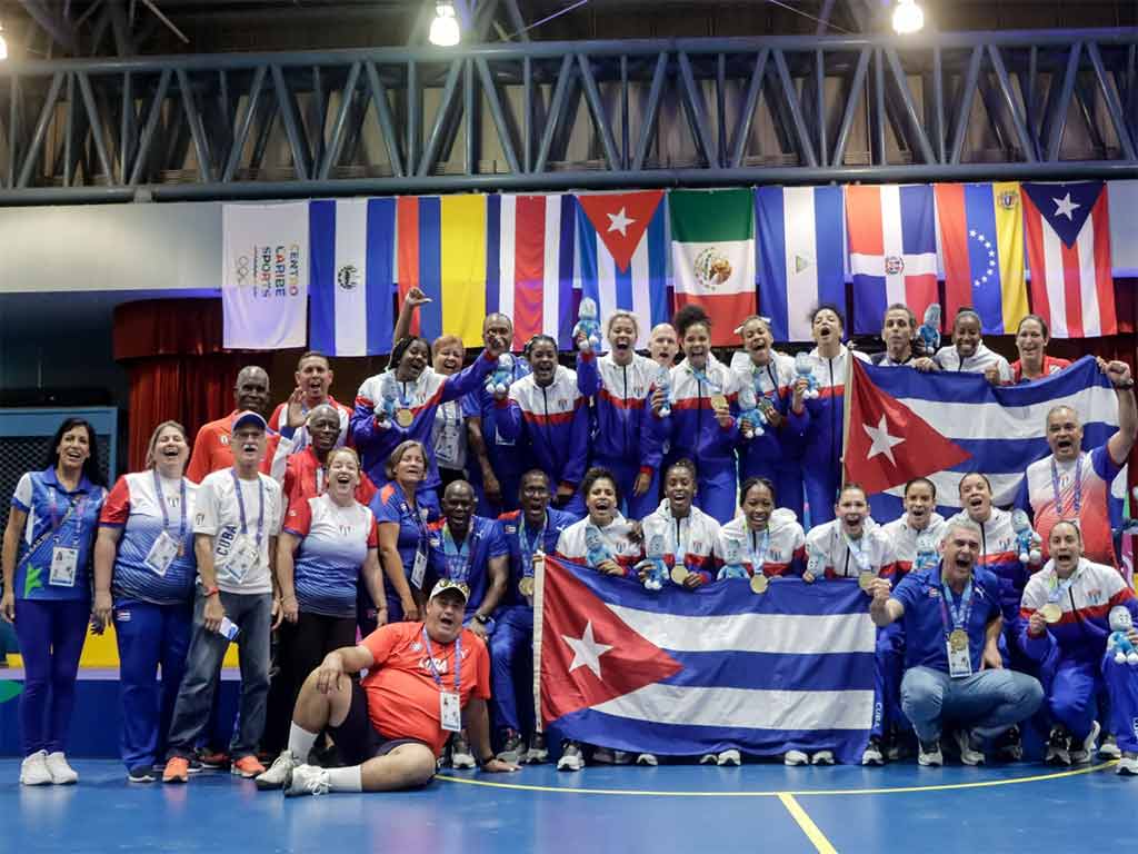 Centroamericanos Balonmano Cuba f Oro