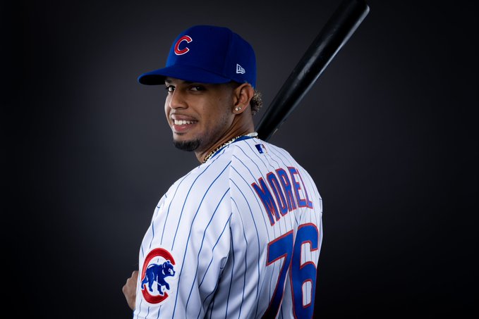 Dominicano Christopher Morel batea jonron 12 y guia Cachorros Starling Marte liga par de imparables