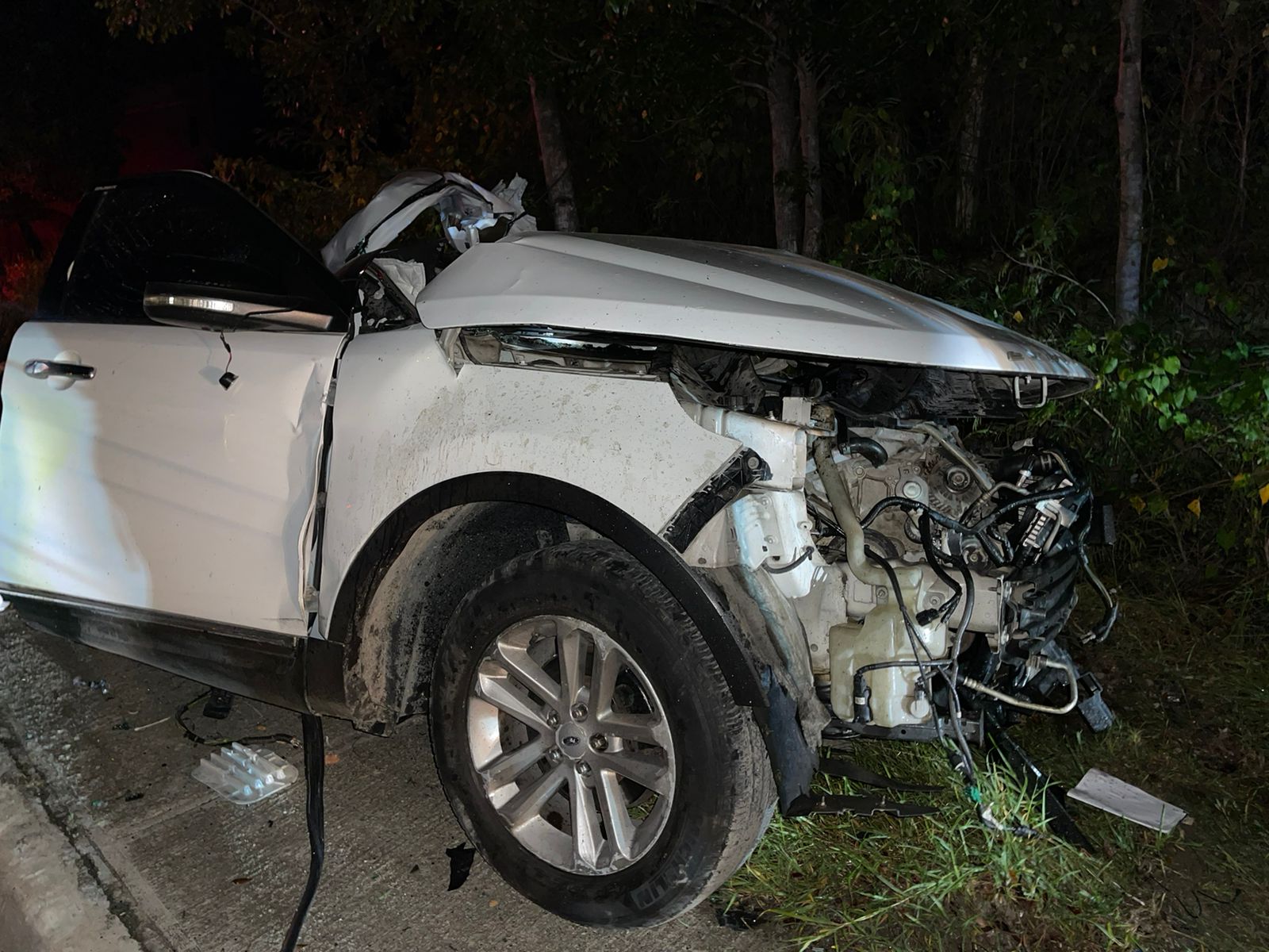 Tres jovenes pierden la vida en accidente de transito en la carretera Sanchez