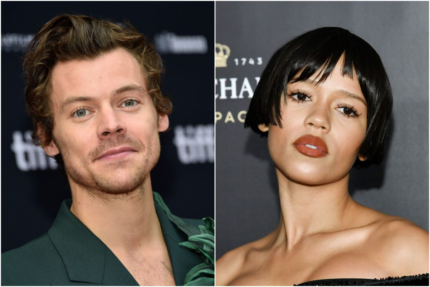 Harry Styles visto en actitud carinosa con la actriz canadiense Taylor Russell