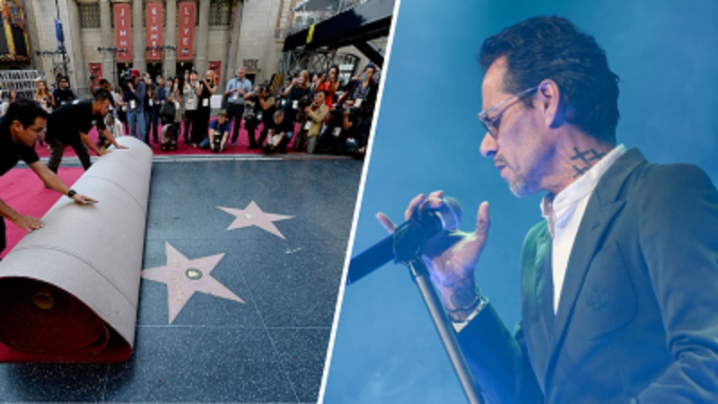 Marc Anthony Paseo Hollywood
