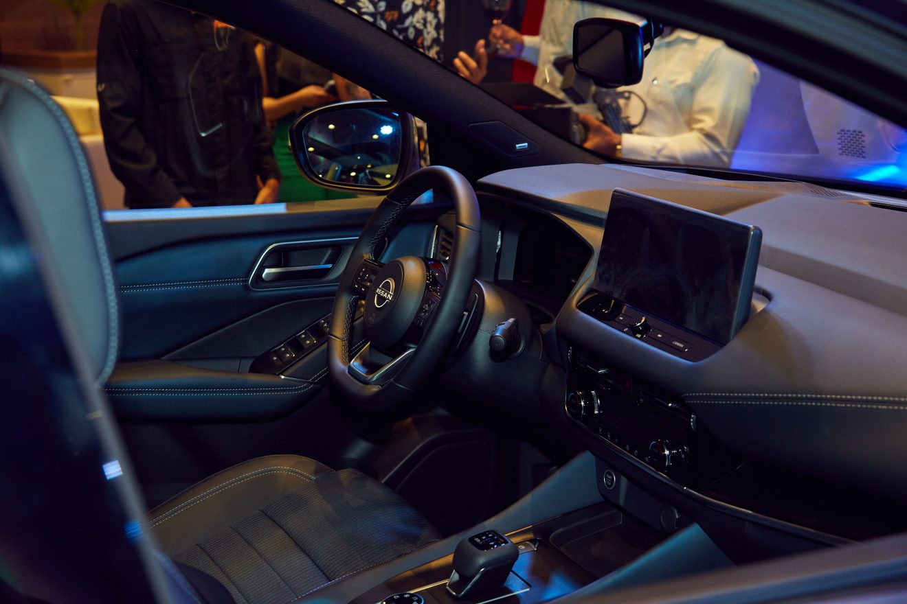 Foto 5, Interior de la Nissan Qashqai.