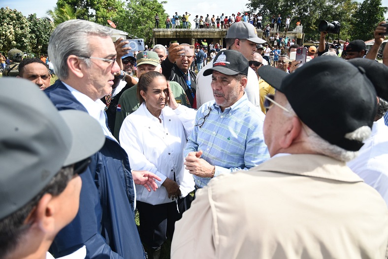 Presidente Abinader en Bajo Yuna