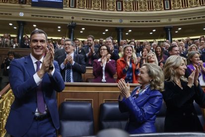 El Congreso reelige al socialista Pedro Sánchez como presidente del Gobierno