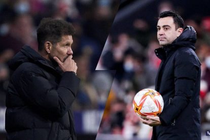 Diego Simeone Xavi Hernandez
