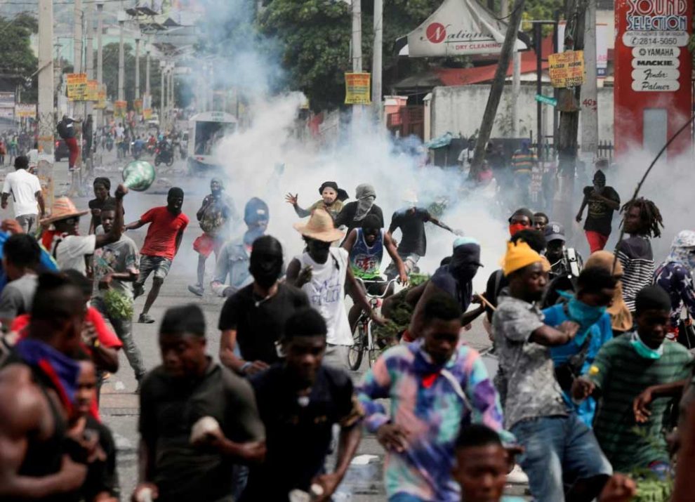 haiti protestas 1