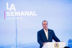 Abinader en La Semanal