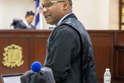 El fiscal Jose Miguel Marmolejos