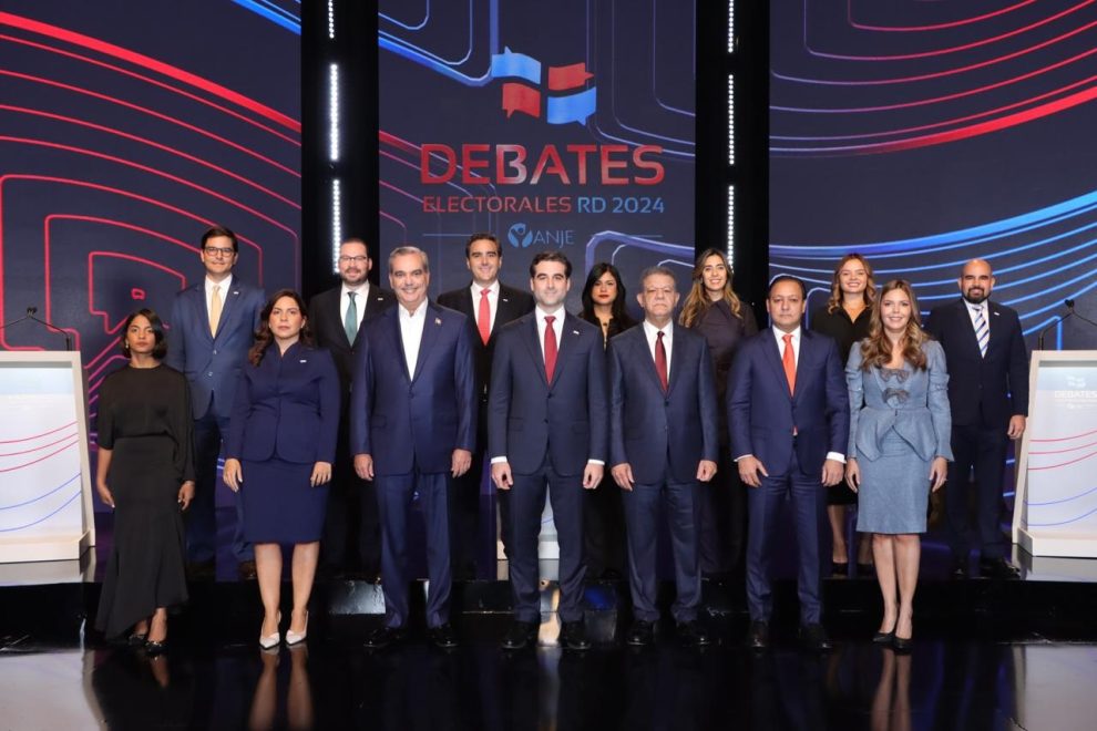 Los candidatos que debatieron
