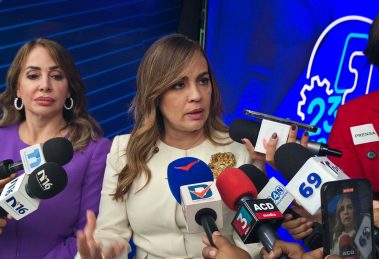 Laura Peña Izquierdo, presidenta de la Copardom y Lissette Dumit, vicepresidenta ejecutiva.