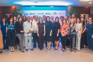 Miembros de la junta de directores de Fondo Agua Santo Domingo (FASD).