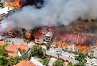 Incendio hotel viva dominicus beach imagen gojko dominikana via storyful 1141988