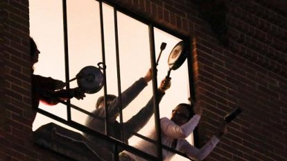 Cacerolazo protesta