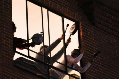 Cacerolazo protesta