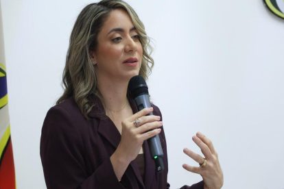 La ministra Gloria Reyes destacó