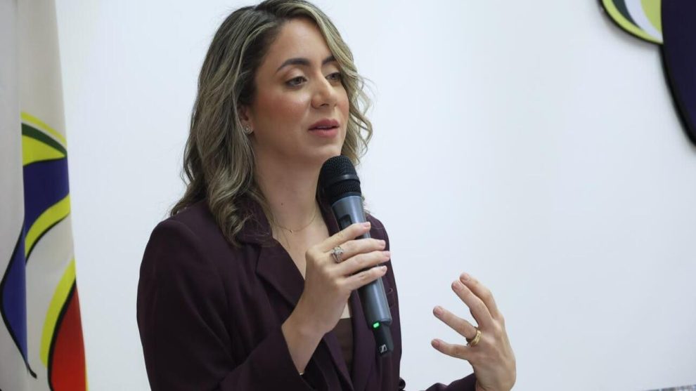 La ministra Gloria Reyes destacó