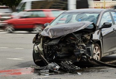 Accidentes automovilisticos frontales