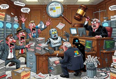Medios piden sanciones contra OpenAI en disputa por derechos de autor de la IA