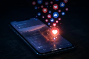 Me gusta redes sociales depresion estudio