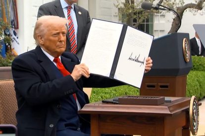 Trump tariff announcement