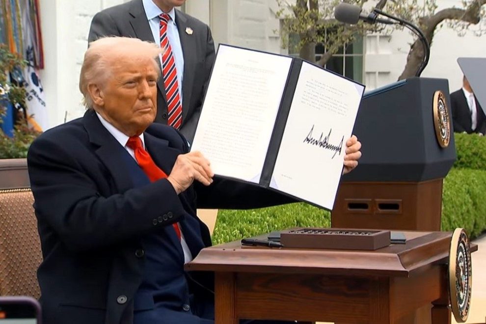 Trump tariff announcement