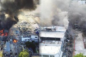 Explosion en San Cristobal