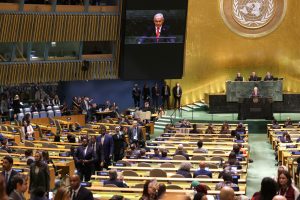 AFP 20260924 C9B32HX v4 HighRes SpeechesByHeadsOfStateAndGovernmentAtUnGeneralA scaled