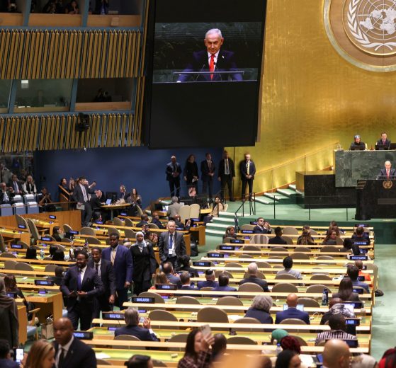 AFP 20260924 C9B32HX v4 HighRes SpeechesByHeadsOfStateAndGovernmentAtUnGeneralA scaled