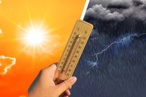 Calor lluvias
