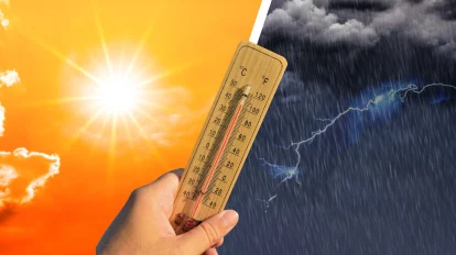 Calor lluvias