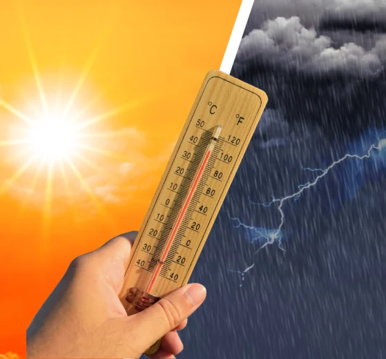 Calor lluvias